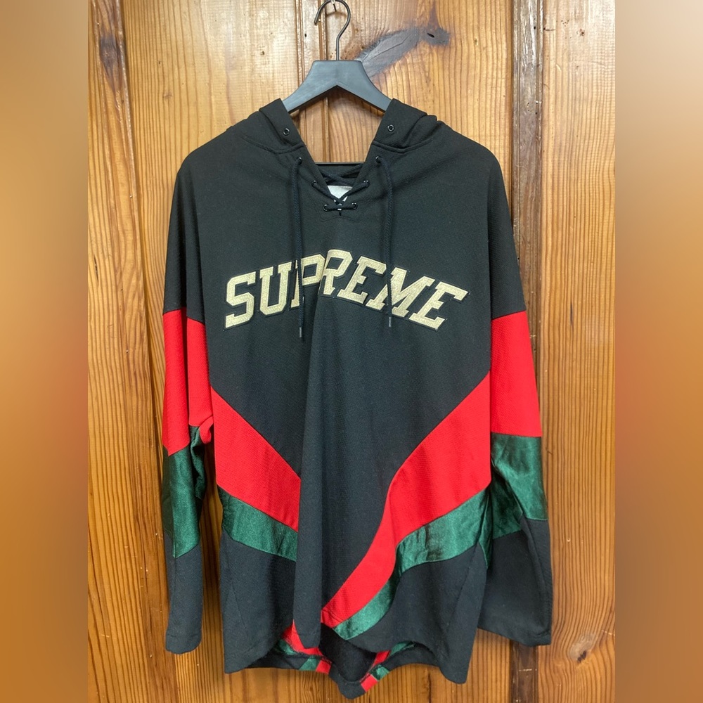 Supreme FW17 Hooded Hockey Jersey